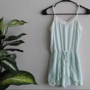 Light Blue Abercrombie Kids Romper